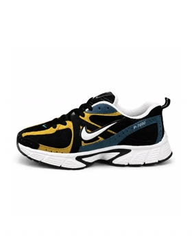 کفش کتانی مردانه رانینگ مدل نایکی P7000 مشکی خردلی کله غازی Nike P7000