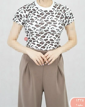 تیشرت کبریتی پلنگی 1327