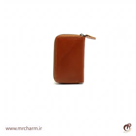جاکارتی زیپی چرم طرح دار MRC179-01