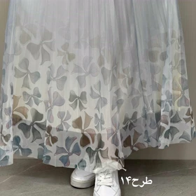 دامن دورو طرح دار (طرح۱۴)