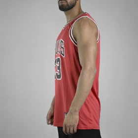 رکابی ورزشی مردانه شیکاگو بولز مدل Dri Fit-6298 قرمز