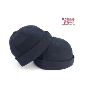 کلاه لئونی مردانه و زنانه کلاسیک رنگ سورمه ای leoni hat