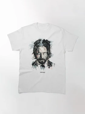 تیشرت جان ویک تیشرت john wick طرح صورت جان ویک