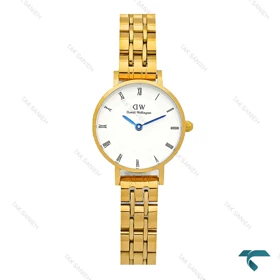 دنیل ولینگتون طلایی زنانه مینی گرد ایندکس رومی DW-8013-L