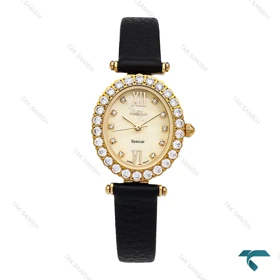الکسا Special A2008 زنانه بیضی طلایی مشکی دورنگین Alexa-6219-L