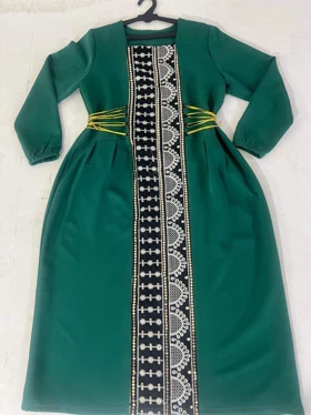 پیراهن بلند ترلان عیدانه