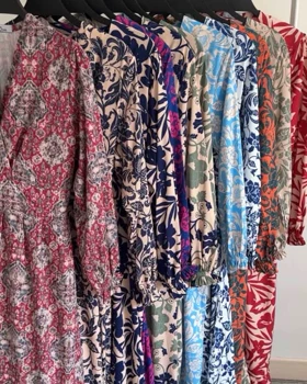 پیراهن مانتویی ماریا