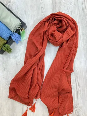 شال پلیسه شاین دار