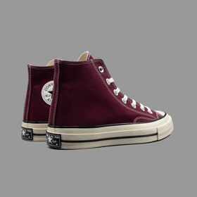 کانورس 1970 زرشکی ساق‌دار Converse 1970s Wine Red Hightop