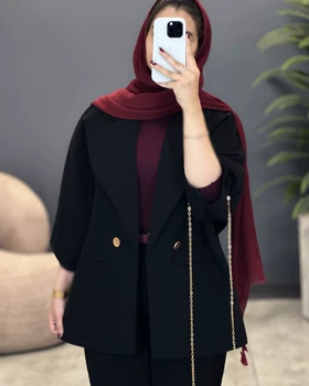 کت و شلوار لینن آنیسا