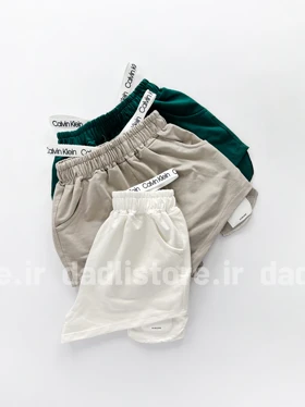 شورتک ورزشی نخ پنبه کش اسپورت کلوین کلاین Calvin Klein