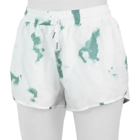 شلوارک کشاله دار ورزشی زنانه مدل 020 سفید سبز