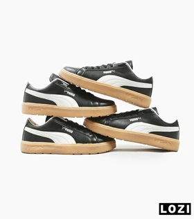 کفش کتانی مردانه مشکی کرم PUMA SUEDE