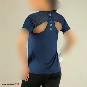 تیشرت زنانه پشت اسلب باز کد050