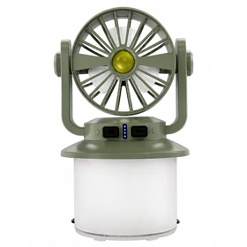 پنکه و چراغ کمپینگ شارژی خورشیدی مدل CH-F804