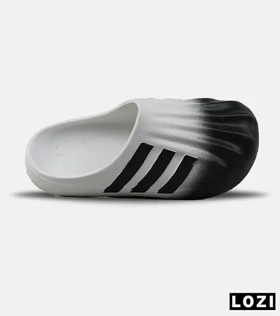 کتانی اسلاید مردانه آدیداس سفید مشکی adiFOM Adilette مدل 7502