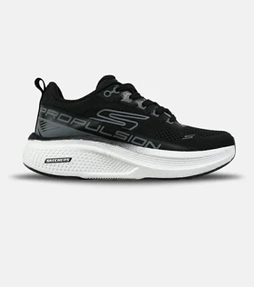 کفش کتانی طبی ورزشی مشکی طوسی SKECHERS Propulsion مدل 7878