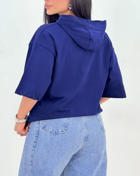 تیشرت کلاهدار السا(38)کد:5602