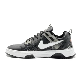 ونس مردانه مدل نایکی NIKE مردانه و بزرگ‌پا مشکی طوسی