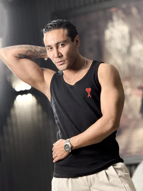 رکابی تنک تاپ مشکی Standard