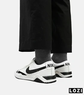 کفش کتانی سفید تیک مشکی مردانه و زنانه نایک Nike Blazer