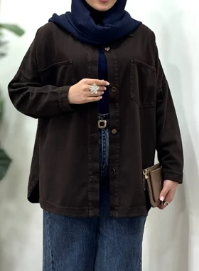 کت کتان پاییزه توسکا 1