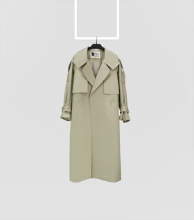 بارانی بلند Pinki 1301 در پنج رنگ