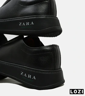 کفش کتانی مردانه مشکی Zara