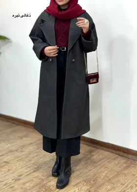 پالتو فوتر بلند آستردار ماهرخ