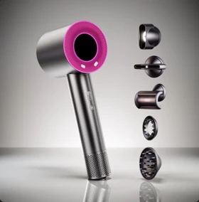 سشوار مگنتی پنج سر سوپر سونیک