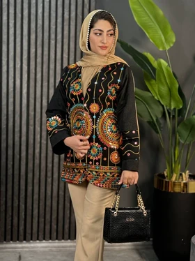 کت سوزندوزی مهدخت کد 1764