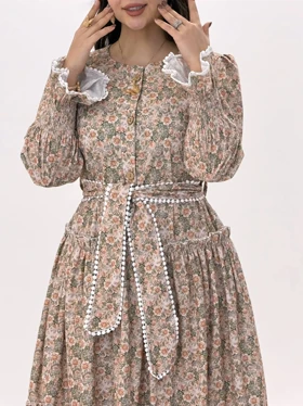 3881-پیراهن ماکسی پری دخت