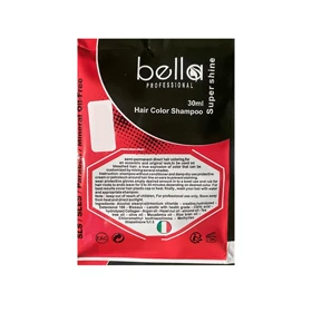 شامپو رنگ مو ساشه ایی BELLA رنگ کرنبری شماره 1019 30 میل
