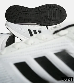 کفش کتانی مردانه و زنانه سفید مشکی ADIDAS climacool