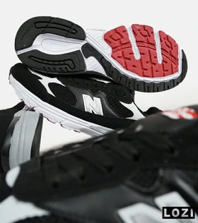 کفش کتانی بزرگ پا مشکی طوسی NEW BALANCE 993