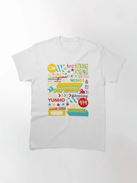 تیشرت آتیز ATEEZ COLLAGE