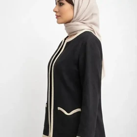 کت زنانه لینن النایت رجحانی rojhani2026