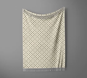 شال مبل ریش دار sofa shawl 132