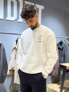 دورس یقه گرد سفید / طرح Into The Natural / برند SNAAZY ترکیه