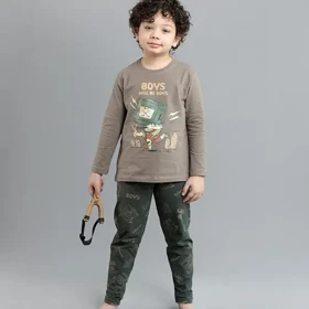 بلوز شلوار پسرانه جانا کد 6154