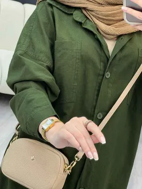 مانتو دو جیب شکیبا