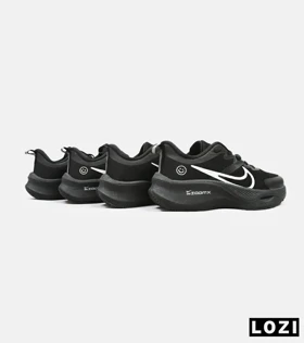 کفش کتانی مردانه و زنانه مشکی NIKE zoom x smiley