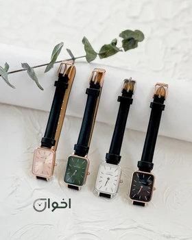 ساعت دنیل ولینگتون چرمی مستطیل اصلی