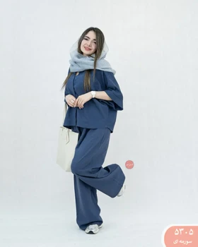 شلوار بگ رنگی 5305