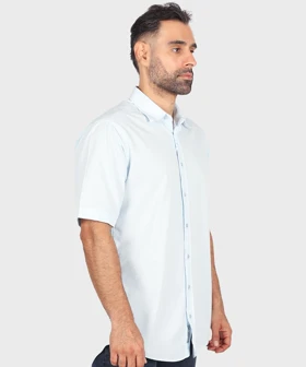 پیراهن مردانه آستین کوتاه و کتان کجراه 5441