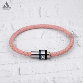 دستبند مون بلان Bracelet Montblanc 1858 (گلبهی)
