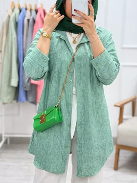 مانتو رنگی بلند