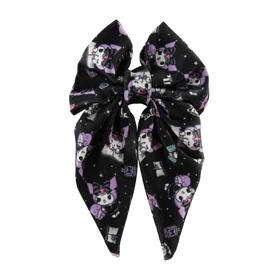 گیره مو زنانه مدل پاپیون کرومی