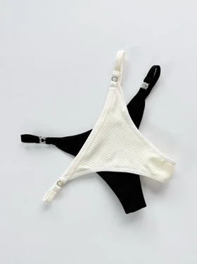 شورت تانگ کبریتی سگک دار