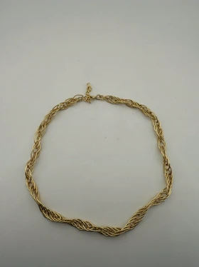 گردنبند زنجیری طلایی زنانه